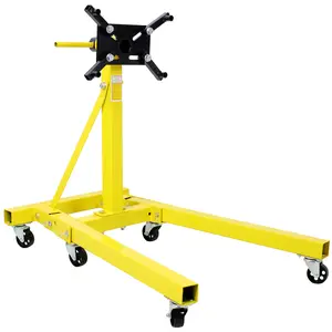 2000LB Folding Engine Stand - 360° Adjustable Motor Hoist Dolly Mover