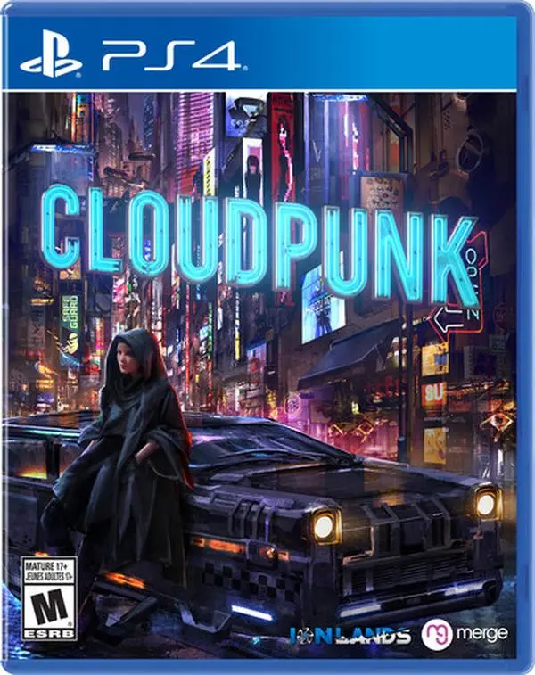 PlayStation Cyberpunk Video Game - Cloudpunk, PS4 Version for PlayStation 4 Console [VIDEOGAMES]