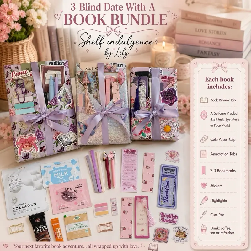 3 BLIND DATE WITH A BOOK BUNDLE