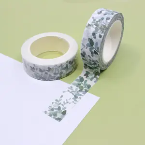 Silver Dollar Eucalyptus Vines Washi