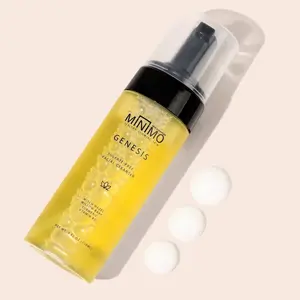 Minimo Skin Essentials Genesis Brightening Turmeric Foaming Face Wash Even Skin Tone Hydrating