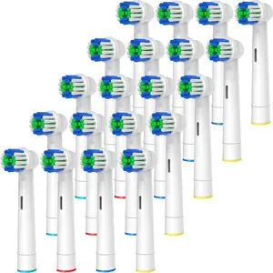 Replacement Brush Heads for Oral-B Electric Toothbrush fit Braun Professional Care/Professional Care SmartSeries/TriZone - 20pcs Brushes