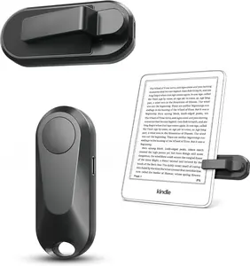 The e-book reader and page Turner can be connected via Bluetooth to watch short videos