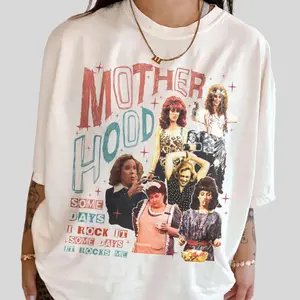 Motherhood Shirt, Some Days I Rock It Tee, 90s Mom Vibes Shirt, Cool Moms Club Outfit, Mother's Day Gift