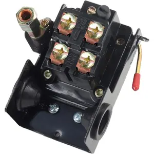 Heavy Duty Air Compressor Pressure Switch Control 90-125 psi Single Port 26A Replaces
