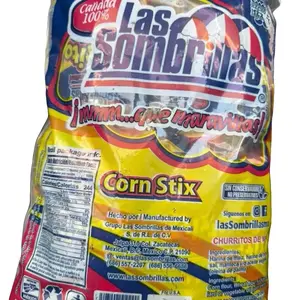 Mexican Churros La Sombrilla packed of 12, Sweet, Crispy