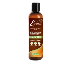 En'tyce Rejuvenating & Moisturizing Plant Based Herb Infused Luxury Natural Hair Shampoo with MSM + Rosemary for Curly Coily Kinky Hair Sulfate-Free Formula