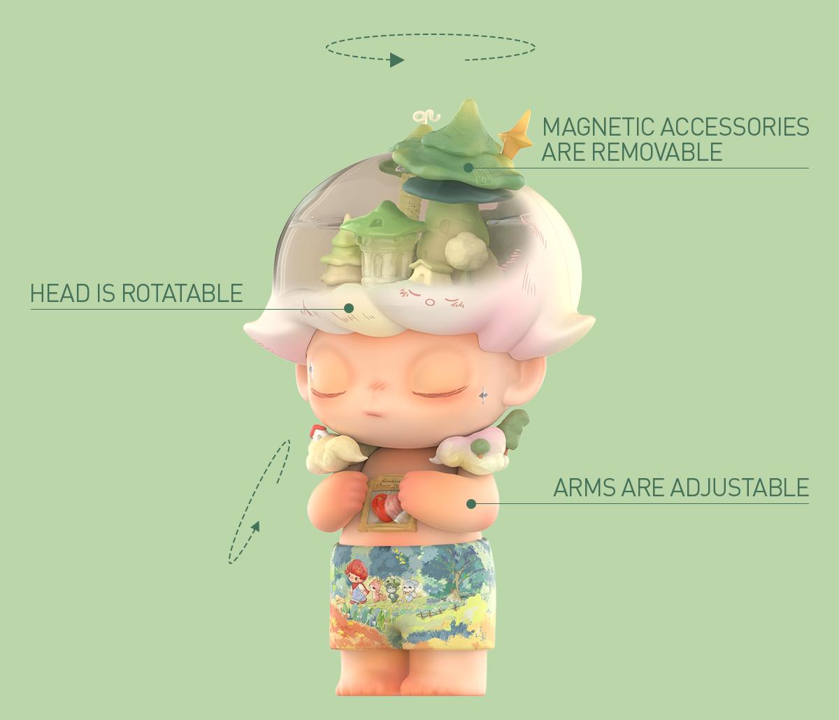 POP MART MEGA JUST DIMOO 400% Meadow of Dreams, Home Decorations