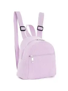 Mini solid color multi-color children's backpack, fashionable corduroy small backpack, suitable for shopping, commuting, leisure, and sweet outfits