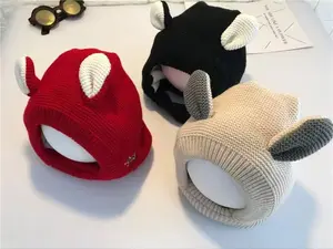 Dog Winter Hat, Dog Ear Muff Noise Protection, Pet Christmas Warm Cap Puppy/Cat Hat with Ears for Medium to Large Dogs