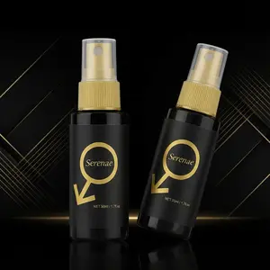 Two pieces Serenae Pheromones Infused Fragrance Charming Confidence Attract Men Women Long Lasting Cologne for Both Genders 50ml