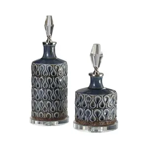 VARUNA BOTTLES Ceramic Organiser Tin Canister
