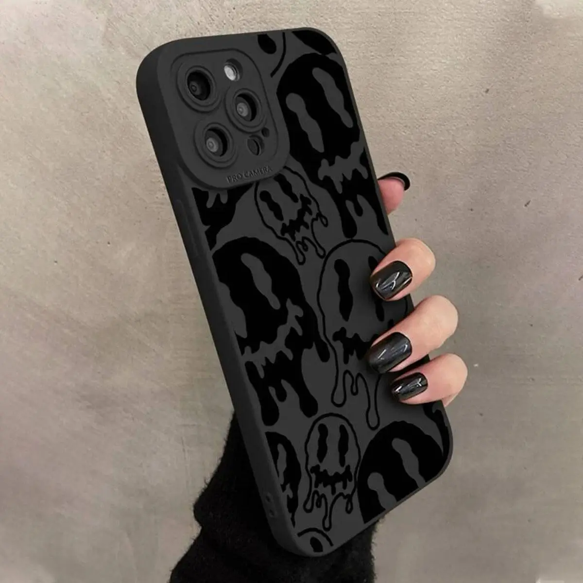 Creative Ghost Pattern Phone Case, TPU All-inclusive & Drop-resistant Phone Protective Cover, Decorative Phone Accessories Compatible with iPhone 11 1