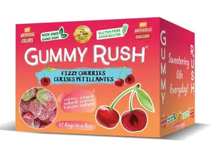 GUMMY RUSH FIZZY CHERRIES