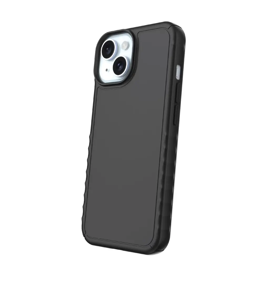 onn Protective Gel Mobile Phone Case for iPhone 15, iPhone 16e, iPhone 15, iPhone 14, iPhone 13 Shock-Absorbent, Slim-Fit Phone Cover for Apple iPhone 15