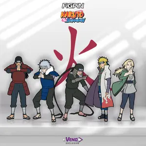 FiGPiN Naruto Shippuden Hokage Bundle LE 1000 eVend Exclusive