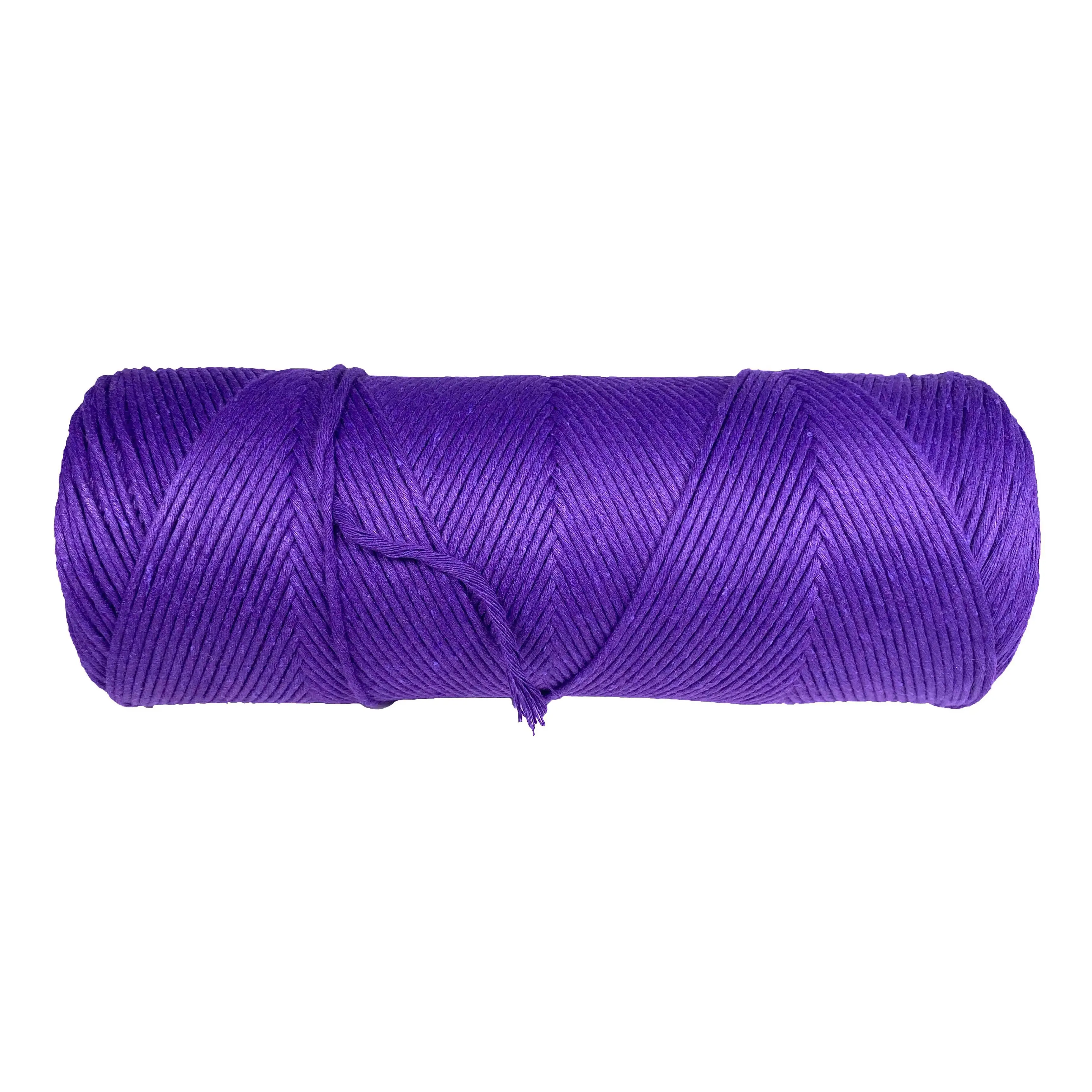 2mm & 3mm Single Strand Cotton Macrame Cord