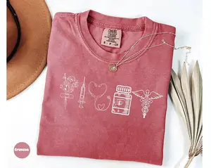 Comfort Colors Nurse Life Shirt, 2026 Hospital Nurse Tee, Cute Registered Nurse Gift, Nurse Graduation Shirt, Everyday Nursing Apparel