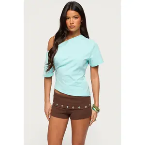 Mariee Asymmetric Off Shoulder Top