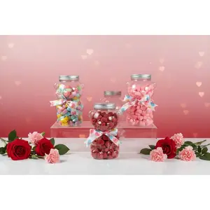 Bow Bear Wax Melt Jar