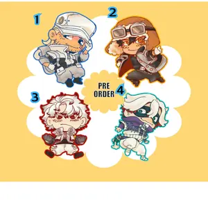 PRE-ORDER Gachiakuta Keychains [Gris, Rudo, Follo, Fu]