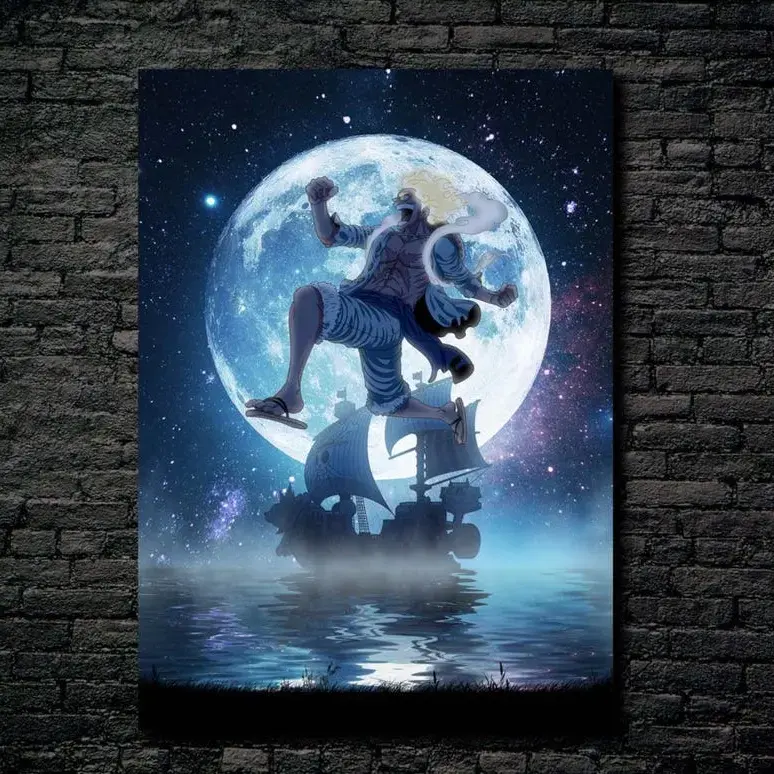 poster anime Luf g5, 1 piece ,king of the pirates - No Frame