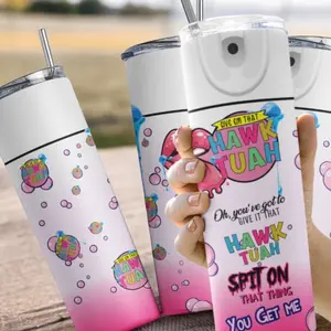 Hawk tuah 20oz tumbler