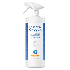 Food Grade Hydrogen Peroxide | 32 oz Spray All Purpose Liquid All Purpose Cleaner