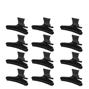 Hair Clips Sectioning Butterfly Claw Clips Updo Styling Plastic Hair Clips Shark Clips Butterfly Shape Cute Practical Precise Sectioning for Styling Claw Clip Holds Updo Secure Lightweight Durable Plastic Great Helper for Daily Hairstyling