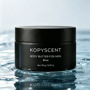 Kopyscent Body Butter for Men 150g – Moisturizing Daily Cream with Blue Scent, Fresh Grooming Essential for Men