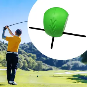 Golf Swing Training Aid, Auxiliary Swing Trainer for Various Practice, Includes Chipping, Hitting, Short Distance or Long Distance, Golf Swing Training Device