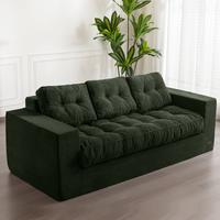Dark Green 3 Seater