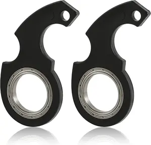 SpinKey 2-in-1 Fidget Keychain Set-Hand Spinner Anti-Anxiety Toy
