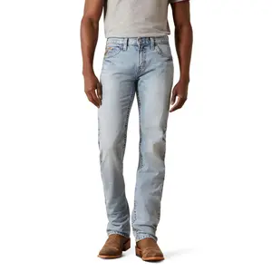 ARIAT MENS JEAN WAYLON M7 SLIM FIT STRAIGHT LEG 10072979 with Unique Back Pocket Design & Western Influence for Comfort and Style