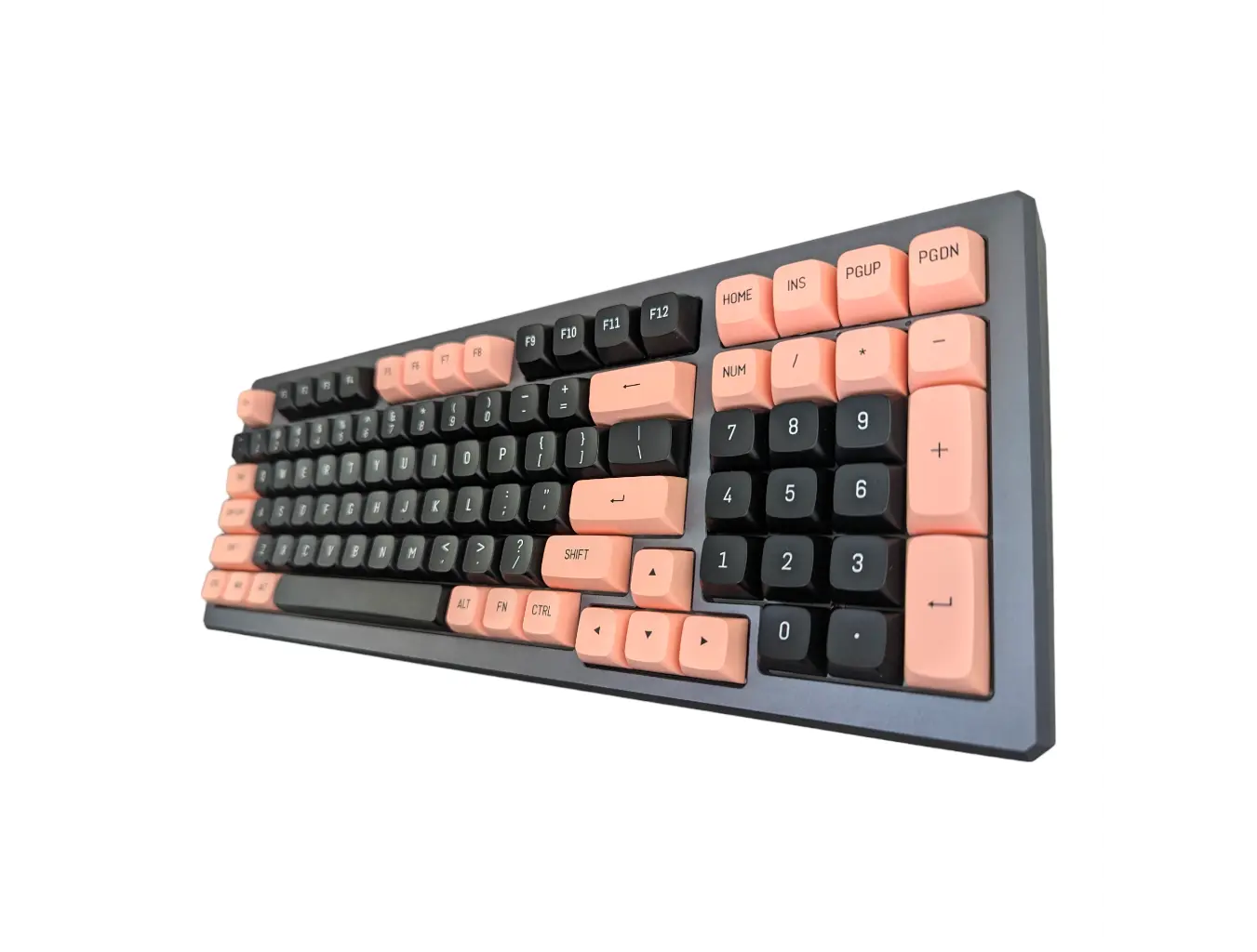 Black and Pink (TK-BAP) Dark Olivia Panda PBT Keycap Set ( 149 pc)