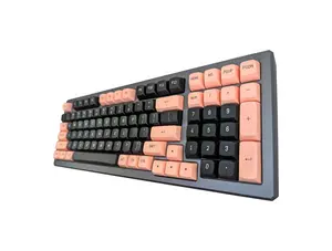 Black and Pink (TK-BAP) Dark Olivia Panda PBT Keycap Set ( 149 pc)