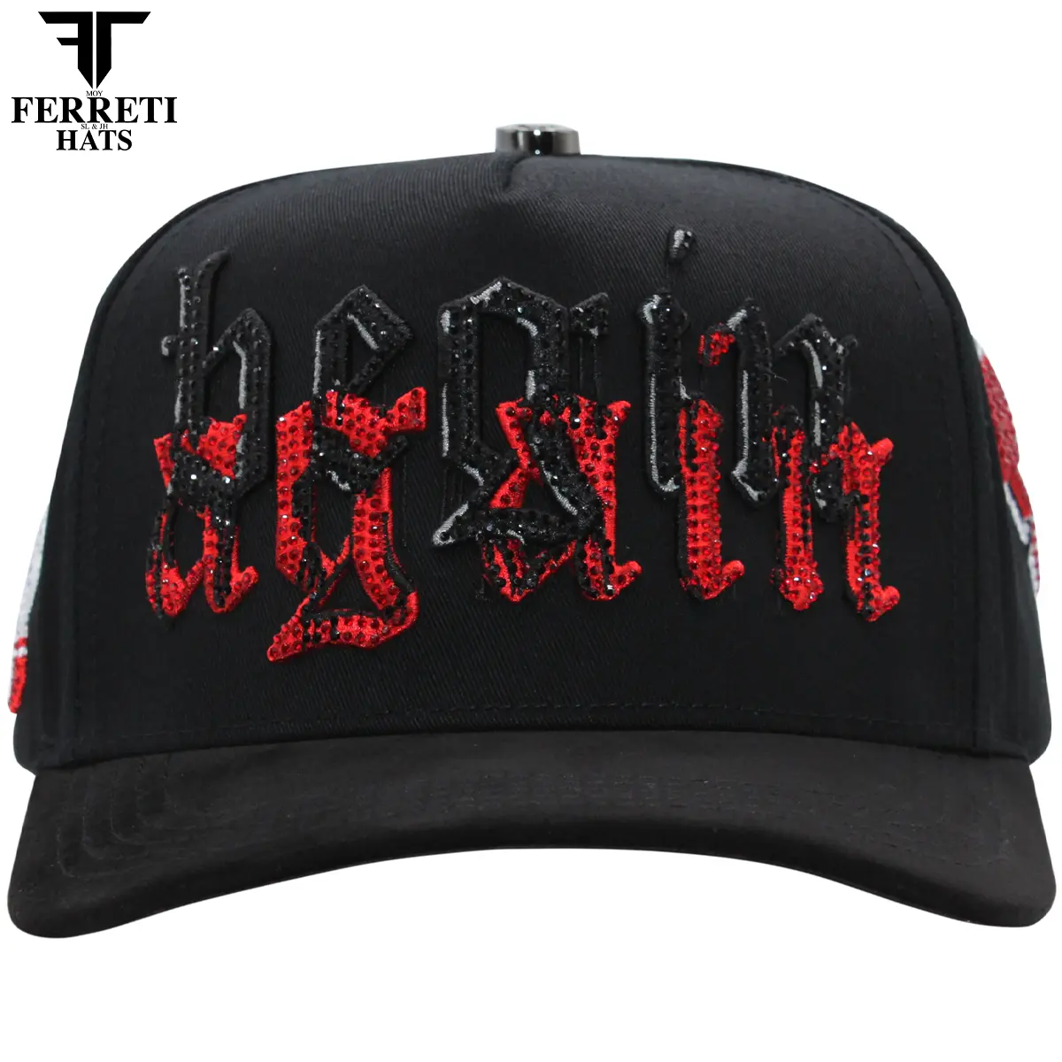 FERRETI HATS PREMIUM FT200 Begin Again Baseball Cap For Men
