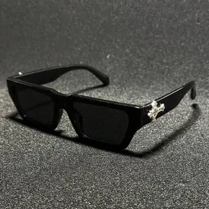 Integrated Design Fashion Glasses - TikToK Internet Celebrity Style, Nightclub and Street Fashion