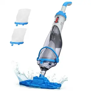GARVEE Cordless Pool Vacuum, 18.5 GPM Suction, 60 Min Runtime, Handheld Rechargeable Pool Cleaner with Telescopic Pole, Quick Charge for Above & Inground Pools, Spas & Hot Tubs