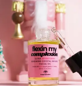 Flexin My Complexion Brightening Angel Aura Crystal Infused Facial Oil