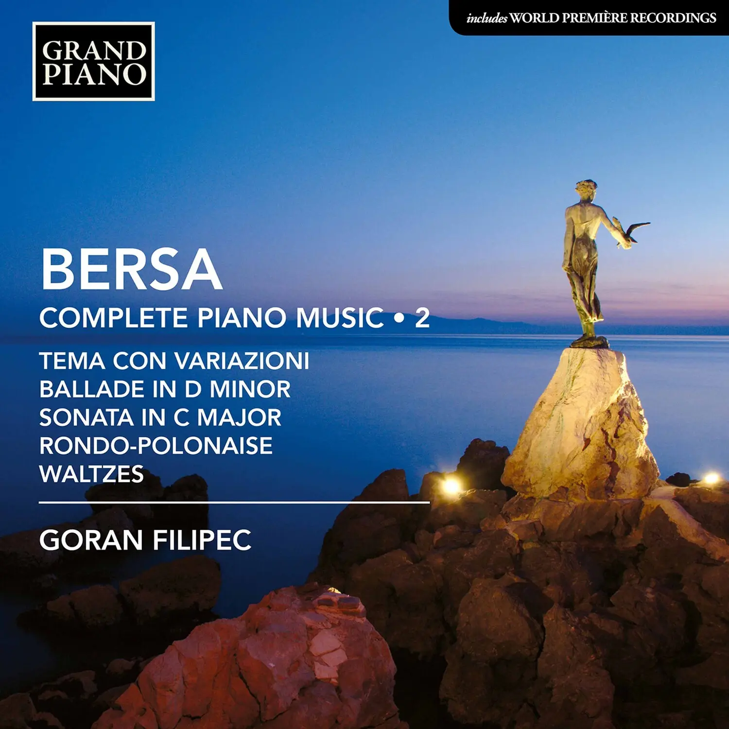 Goran Filipec - Complete Piano Music 2  [COMPACT DISC - CD]