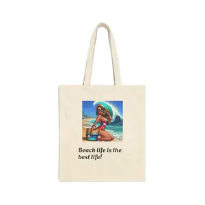 Cute ladies beach bag personalizing options !