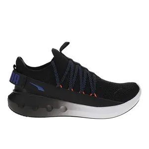 PUMA Mens Softride Carson Fresh Knit Fade Lace Up Sneakers Shoes Casual - Black