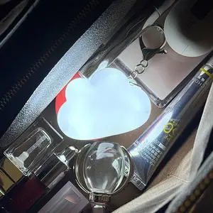 Rechargeable Purse & Handbag Light, LED Bag Light for Inside Purses with Automatic Sensor, USB Rechargeable Compact Mini Night Light, Soft Glow Aesthetic Design, Portable Keychain Pendant Lamp, Romantic Gift-MM1