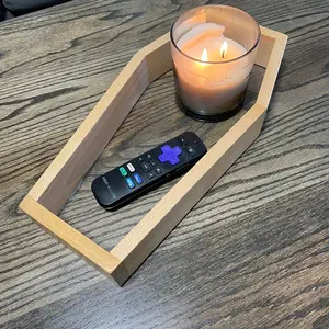 Coffin shaped table organizer
