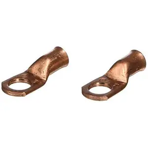 East Penn  0.5 in. Battery Cable Stud Copper Lug, 2 Gauge - Pack of 2