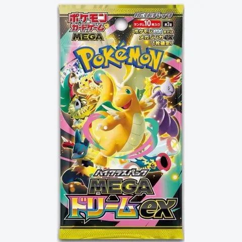 Pokemon Trading Cards Mega Dream ex M2a Booster Box - Collectible Trading Card Game