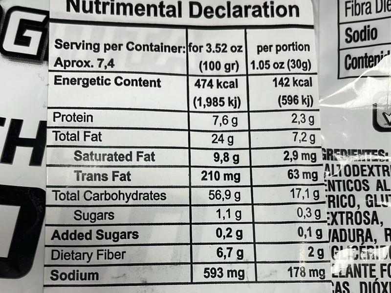 Doritos Incognita 223g - Crunchy Snack