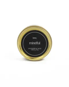 Mindful Travel Candle