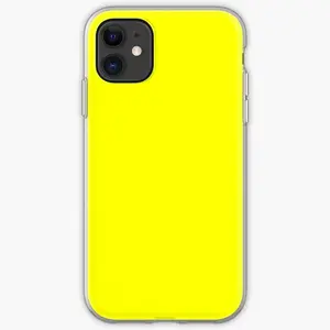 Phone Case Fluorescent Neon Yellow Fluro Compatible with iPhone SE 7 8 X XR 11 12 13 14 15 16 Plus Mini Pro Max Samsung Galaxy Note S9 S10 S20 S21 Ultra Plus Screen Protector